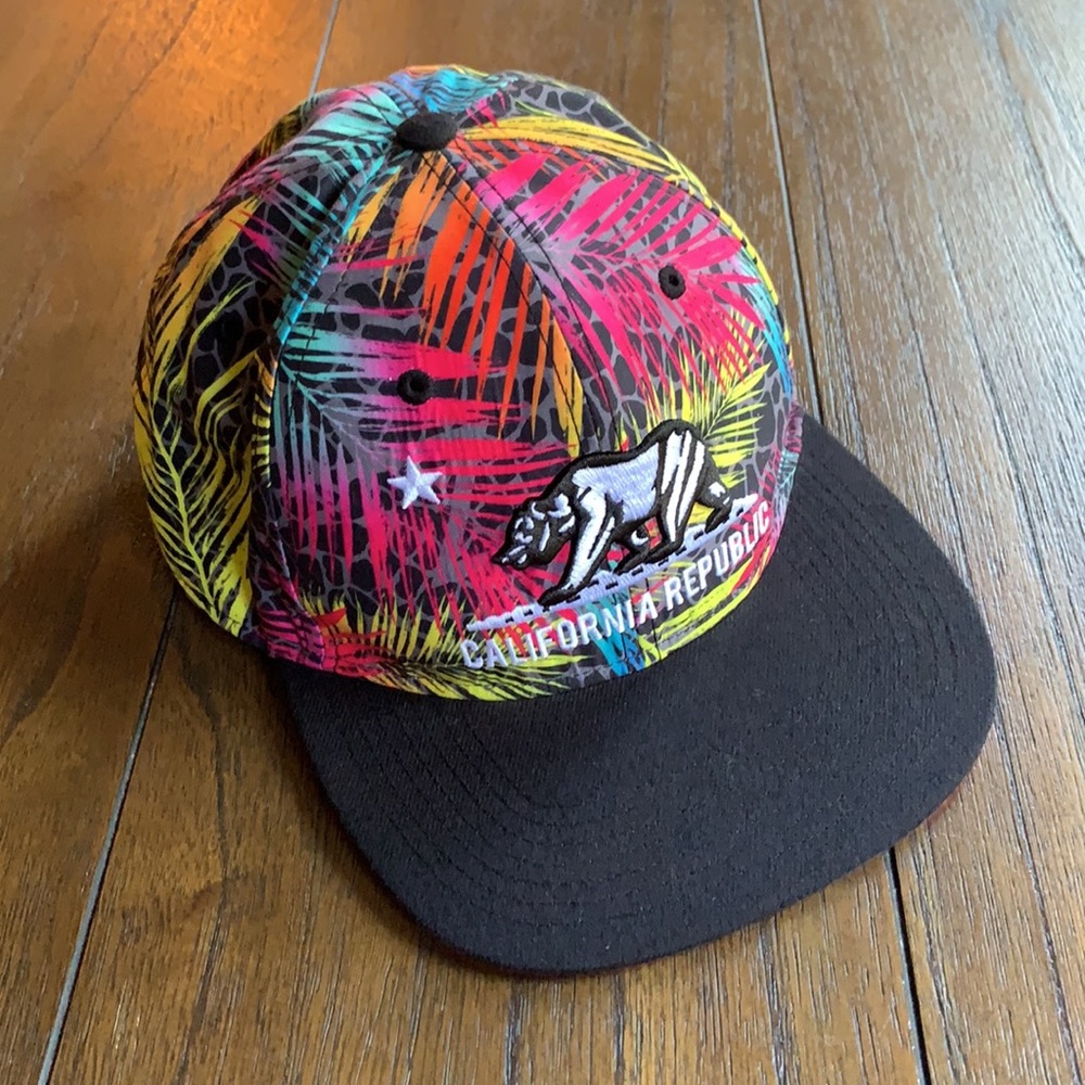 ‘47 Brand California Republic Neon Tropical SnapBack Cap